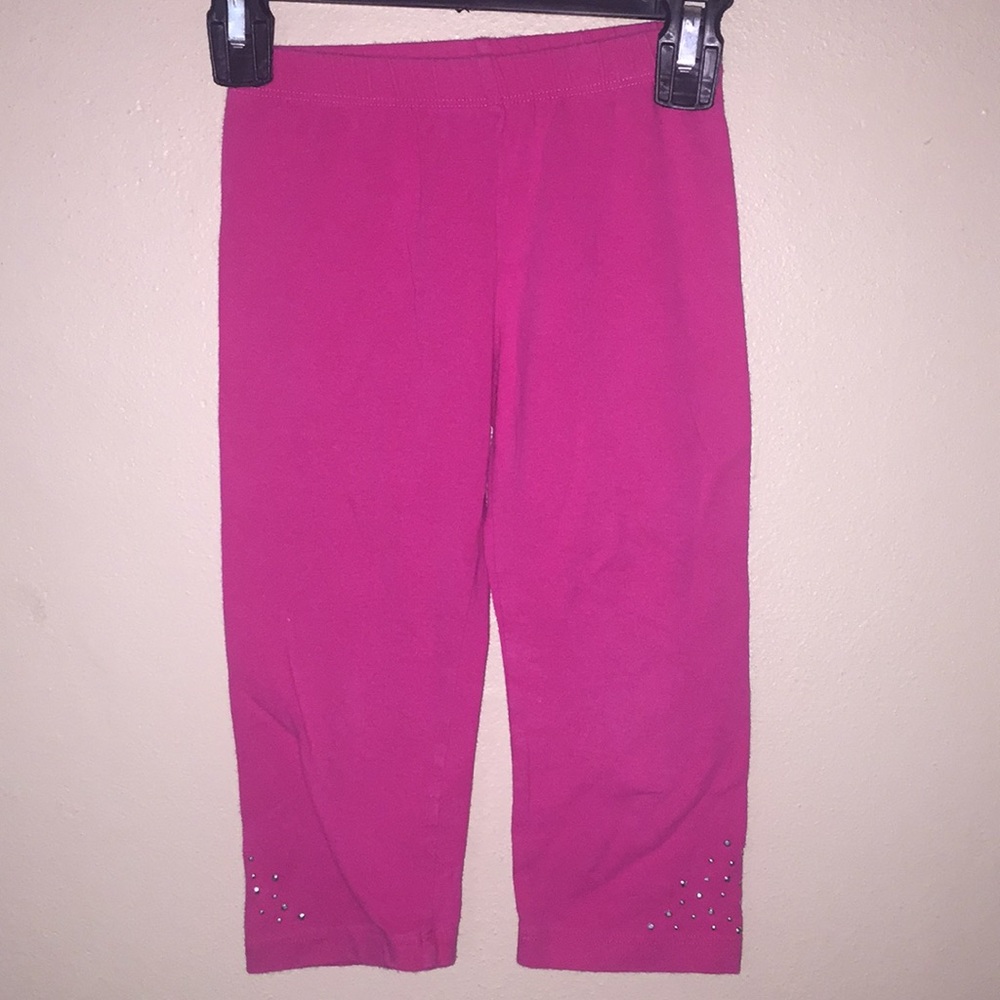 Girls Toddlers Pink  Leggings